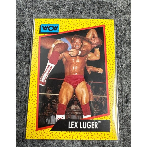 1991 WCW Lex Luger Collectible Trading Cards Set - Picture 4 of 6